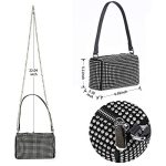 Bling Bling Crystals Evening Clutch Bag for Women Girls Sparkling Crossbody Bag Wedding Prom Party Club Purses Handbags 3 Bling Bling Crystals Evening Clutch Bag for Women Girls Sparkling Crossbody Bag Wedding Prom Party Club Purses Handbags