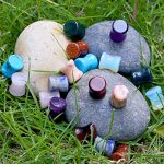 18PC Stone Ear Plugs Double Flare Saddle Stretching Gauges Expander 8G-30mm 5 18PC Stone Ear Plugs Double Flare Saddle Stretching Gauges Expander 8G-30mm