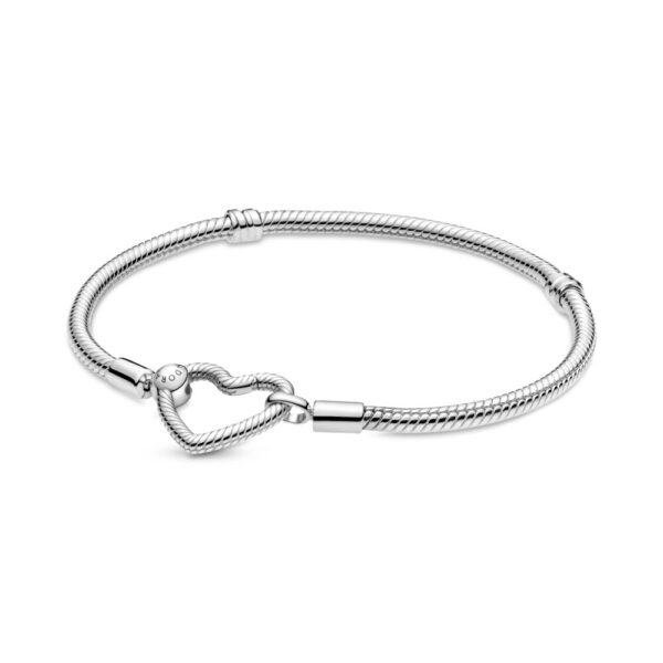Moments Heart Closure Snake Chain Bracelet 5 Product image
