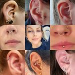 16G 18G 316L Stainless Steel CZ/Opal Septum Piercing Clicker Ring Hinged Nose Rings Hoop 5 16G 18G 316L Stainless Steel CZ/Opal Septum Piercing Clicker Ring Hinged Nose Rings Hoop