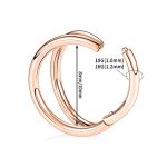 316L Surgical Steel Septum Clicker Ring Nose Ring Hoop Sleeper Hoop Earring Helix Rook Conch Cartilage Daith Tragus Earrings Lobe Nose Piercing Jewelry for Women Girls 2 316L Surgical Steel Septum Clicker Ring Nose Ring Hoop Sleeper Hoop Earring Helix Rook Conch Cartilage Daith Tragus Earrings Lobe Nose Piercing Jewelry for Women Girls