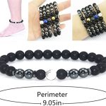 Anti-Swelling Black Obsidian Anklet, Adjustable Weight Loss Magnet Anklet Black Bracelet, Feng Shui Black Obsidian Anklet for Foot Pain Relief Jewelry for Men/Women (3pcs) B 2 Anti-Swelling Black Obsidian Anklet, Adjustable Weight Loss Magnet Anklet Black Bracelet, Feng Shui Black Obsidian Anklet for Foot Pain Relief Jewelry for Men/Women (3pcs) B