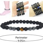 Anti-Swelling Black Obsidian Anklet, Adjustable Weight Loss Magnet Anklet Black Bracelet, Feng Shui Black Obsidian Anklet for Foot Pain Relief Jewelry for Men/Women (3pcs) 2 Anti-Swelling Black Obsidian Anklet, Adjustable Weight Loss Magnet Anklet Black Bracelet, Feng Shui Black Obsidian Anklet for Foot Pain Relief Jewelry for Men/Women (3pcs)