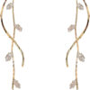 Crystal Drop Earrings,Zirconia Rhinestone Dangling Earrings for Women Prom Party Jewelry Gifts， Dangle Fashion Jewelry Crystal