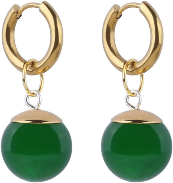 1 Pair of Anime Cartoon Vegetto Potara Ball Black Son Goku Zamasu Cos Earrings Ear Clip Cuff