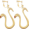 Roronoa Zoro Earrings Clip On- Gold Anime Costume Cosplay Earrings - Figure Earrings For Anime Lovers