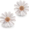New York Women's Into The Bloom Studs, White, One Size