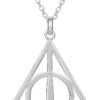 Harry Potter Womens Necklace - Pendant Necklace with 18-inch Chain Necklace Jewelry