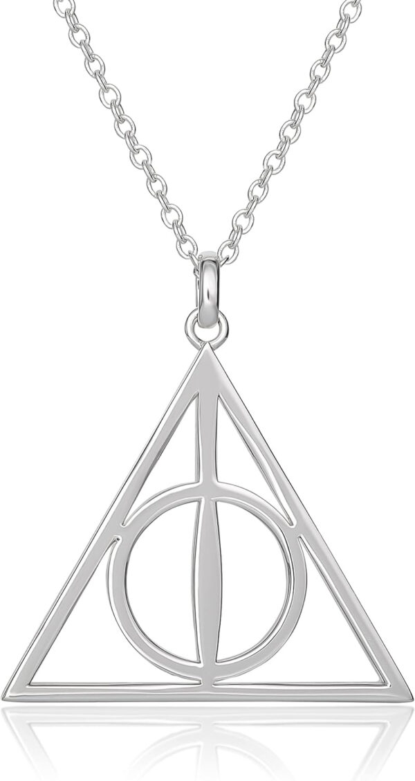 Harry Potter Womens Necklace - Pendant Necklace with 18-inch Chain Necklace Jewelry