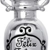 Harry Potter Silver Plated Felix Felicis Potion in The Bottle Pendant Necklace, 18” Chain