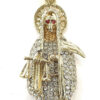 Santa Muerte Pendant/Chain Set