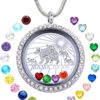 Best Mom Mother Gift, Floating Charms Locket for Women