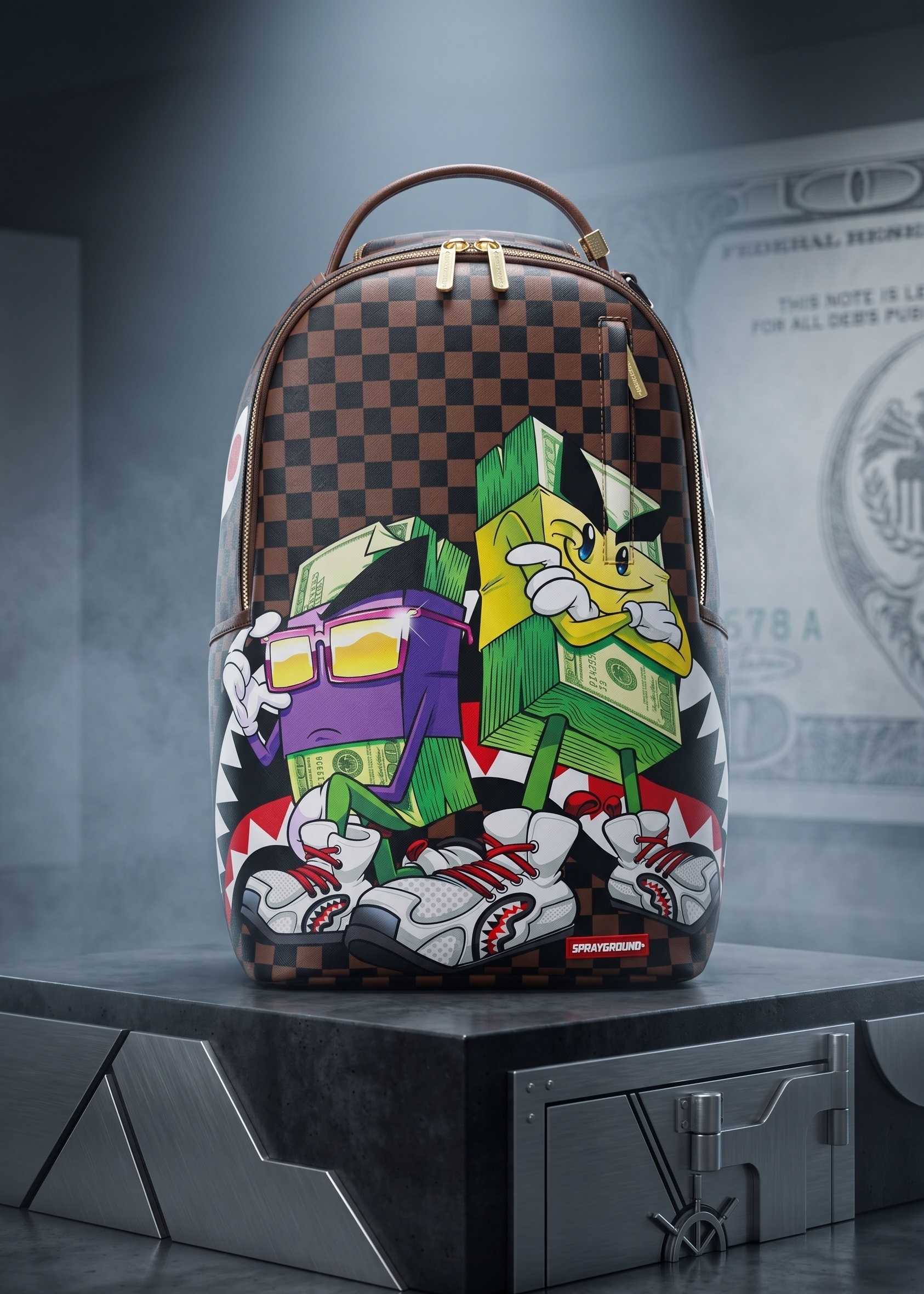 SPRAYGROUND Met Japanese Shark Mountain Dlxsr Backpack - Rochas