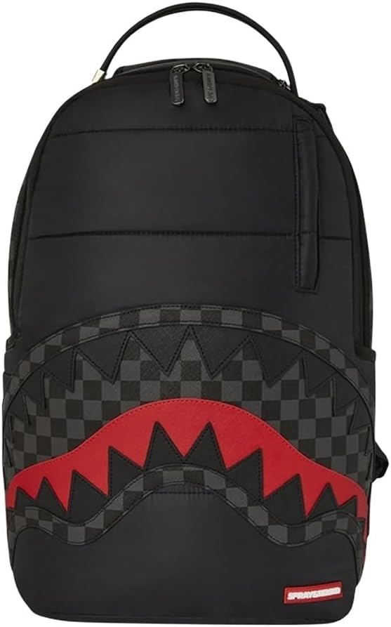 SPRAYGROUND HALF SPRITZ BLACK/GREY CHECK BACKPACKLimited Edition