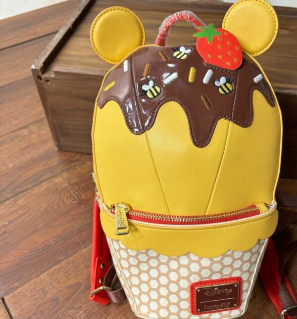 Loungefly Disney Exclusive Winnie The Pooh Ice Cream Backpack 3 Product image