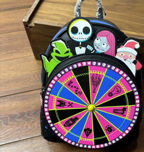 Loungefly Oogie Boogie Wheel Mini Backpack 2 Product image