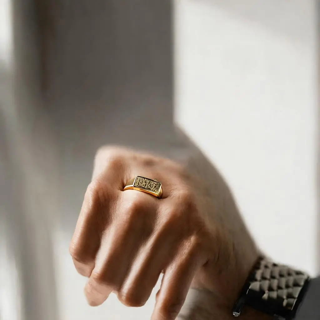 The New Wave of Men’s Signet Rings: Seoul-Minimal Design, Smart Materials, Easy Style