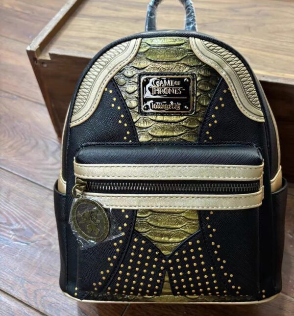 Loungefly Game of Thrones Cersei US Exclusive Backpack, Multicolor, 9 x 10.5 x 4.5 Inch, Classic 9 Product image