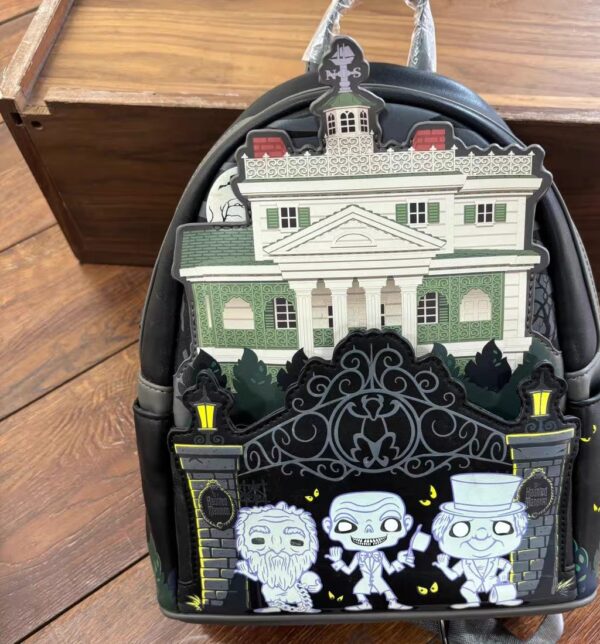 Funko POP Loungefly Haunted Mansion Hitchhiking Ghosts GITD Mini Backpack 11 Product image