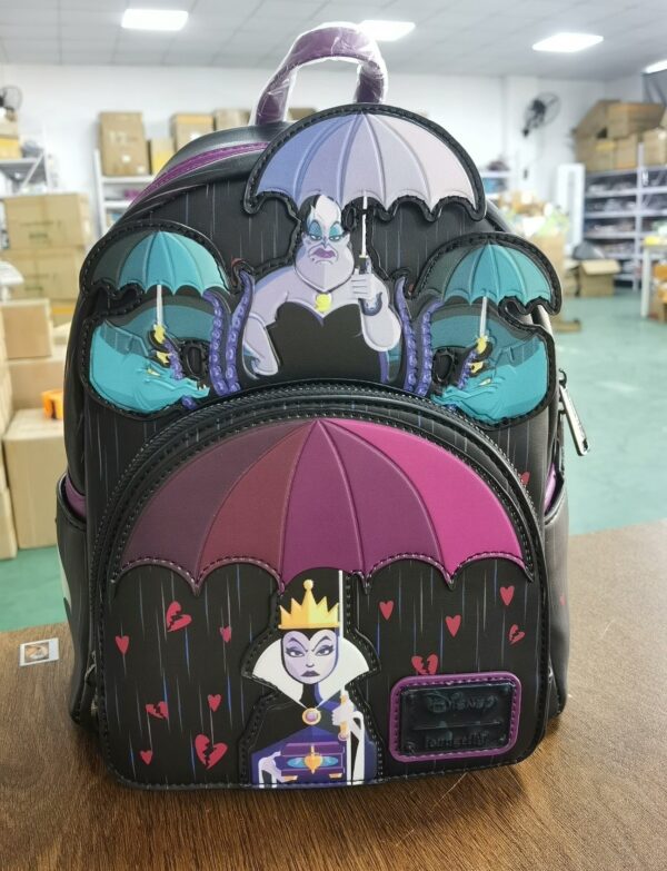 Loungefly Disney Villains Curse Your Hearts Mini Backpack