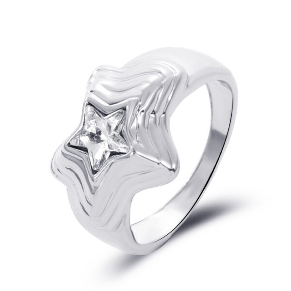 Starstruck Opal Ring Silver US Size 7