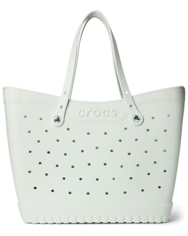 Classic Large EVA Open-top Waterproof Dirt Sand Proof Tote Bag for Women White