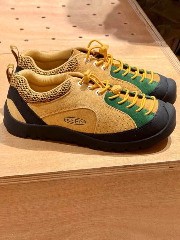 Men's Jasper Rocks Sneaker Casual Leather Yellow bungee-lace