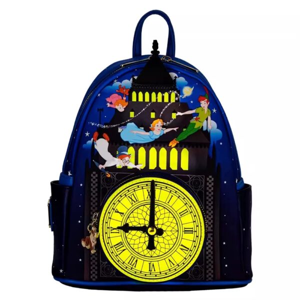 Loungefly Disney Peter Pan Glow Clock Mini Backpack 11 Product image