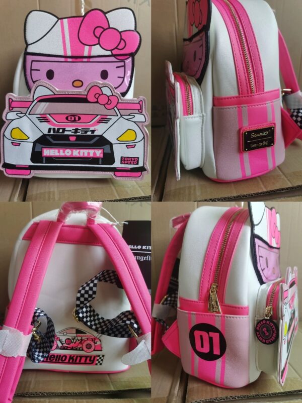 Loungefly Hello Kitty Tokyo Speed Racer Cosplay Mini Backpack 8 Product image