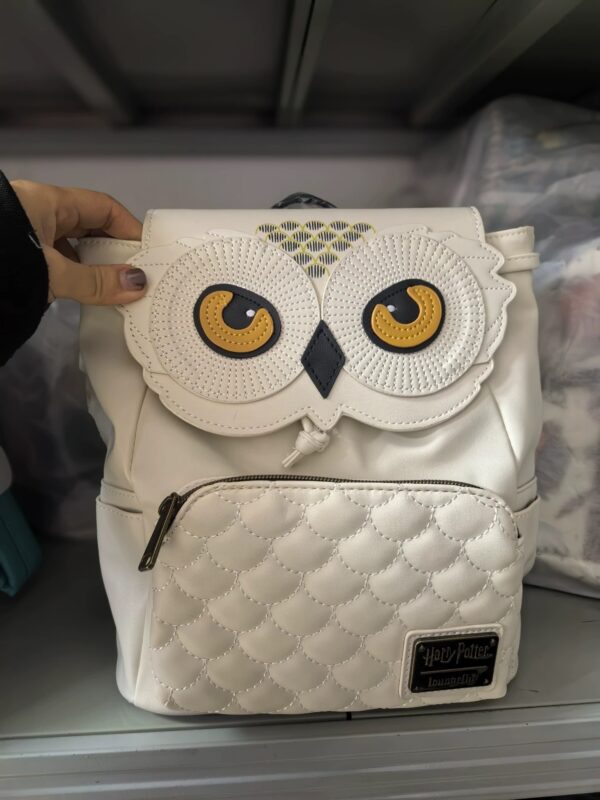 Loungefly x Hedwig the Owl Mini Backpack (One Size, Cream Multi) 9 Product image