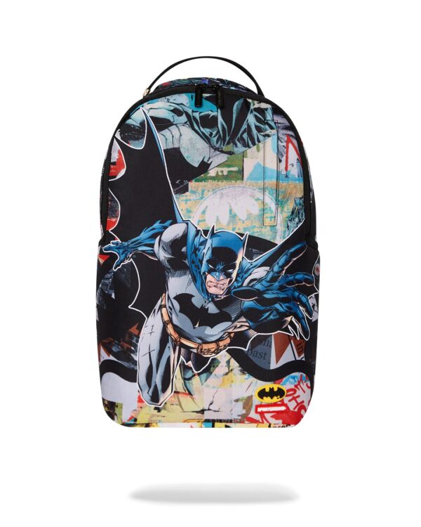 Sprayground DC Batman Collage Shark DLXR Backpack Batman To The Rescue 8 Product image