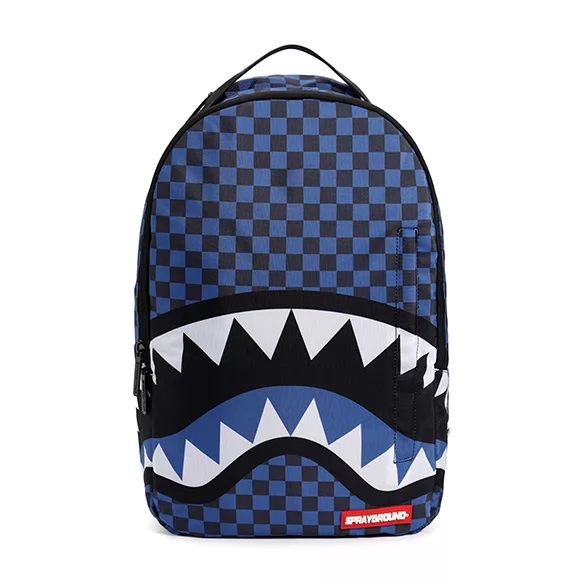 SPRAYGROUND Midnight Magic Sharks In Paris Limited Edition 910B7400NS Midnight Sip Check Backpack Blue, blue, M 10 Product image
