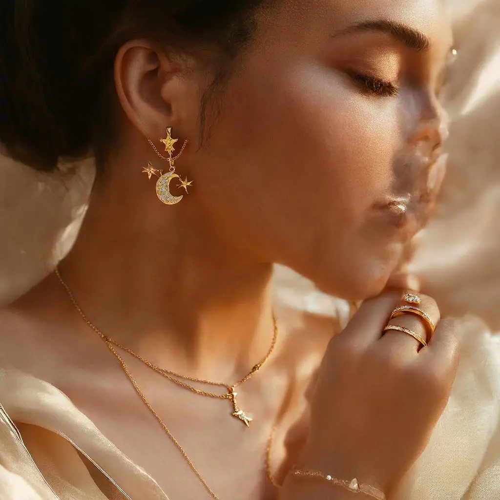 Gold Jewelry as a Love-Luck Ritual: Celestial Pieces for Romance, Confidence & Attraction